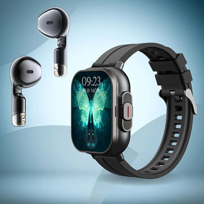 Smartwatch with Wireless Earbuds