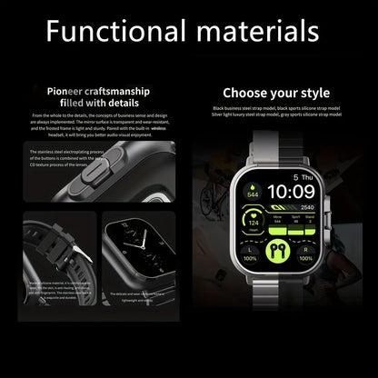 Smartwatch with Wireless Earbuds